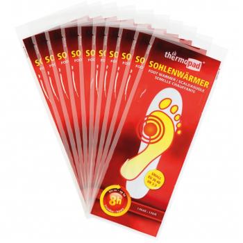Thermopad Sohlenwärmer - Calentadores de pies, color beige, talla S,