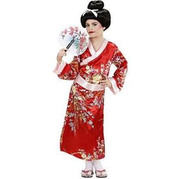 WIDMANN Video Delta Geisha Disfraz Pequeño 7.5 años de los niños