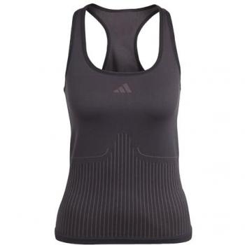 Camiseta de fitness adidas Aeroknit sin mangas negra XL mujer