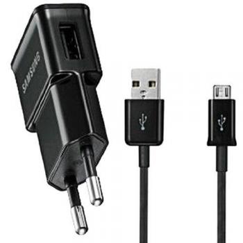 Samsung 11140191 - Pack de cargador de pared y cable de datos para Samsung Galaxy S4 I9500/Galaxy S3 I9300/Galaxy S4 Mini I9190