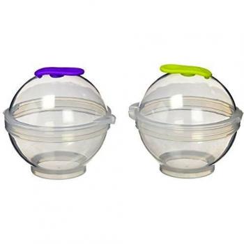 IBILI Set 2 Molde Bolas DE Hielo XXL, Centimeters