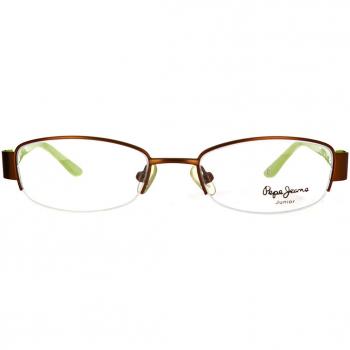 Pepe Jeans PJ2024 Kids C3 Kids' Eyeglasses Brown Size 46 - Blue Light Block Available