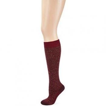 ESPRIT Herringbone-Calcetines altos Mujer,  
 Rot