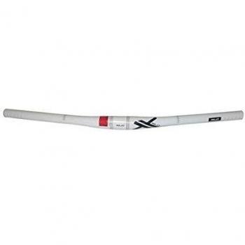 XLC Pro SL Flat-Bar Bügel HB-M15 Ø 31,8mm, 600mm, weiß, 9°