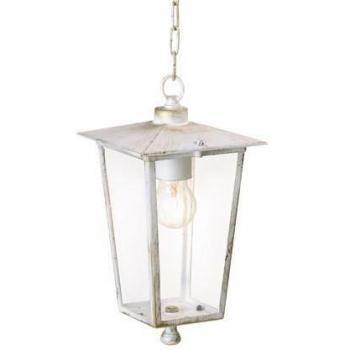 Suspensión Sovil Ribot blanca/oro 1XE27 IP43 942/26