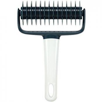 Lily cook CMKP5311 Rodillo DECORADOR Masa 17,5 CM, Polipropileno, Rojo y Gris, 11,80 x 4,20 x 17,30 cm