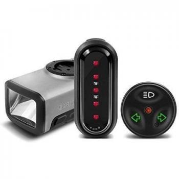 Garmin Varia - Pack con luz Frontal y Trasera para Bicicleta