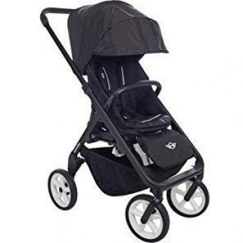 easywalker Mini Stroller - Vestidura de silla de paseo con capota, colchoneta y protector arnés, diseño Black Jack