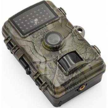 Cámara de Caza Technaxx TX-256 1080p Full HD con Visión Nocturna, Sensor de Movimiento PIR, Pantalla de 2, 38 LED IR y Resistencia IP66