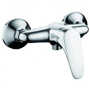 Orework Grifo Monomando Ducha Cromado de Alta Calidad con Set de Ducha Anti-Cal