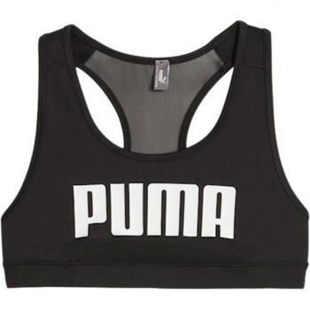 Sujetador deportivo Puma 4 Keeps mujer negro blanco
