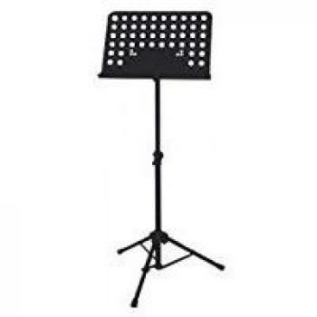 Atril de partituras Ibiza Sound SMU003 con soporte ajustable y diseño plegable