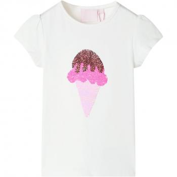 Camiseta infantil color crudo 140