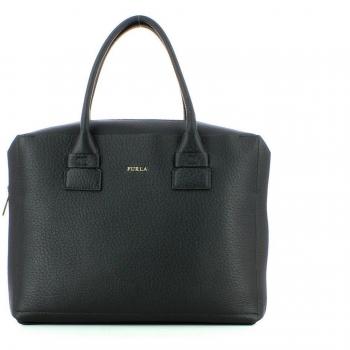Furla Bolso asa de mano Capriccio L Negro