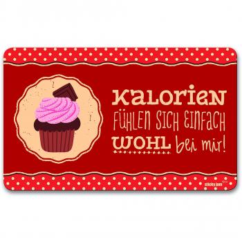 Frühstücksbrettchen 'kalorien fühlen sich Einfach wohl bei mir. 