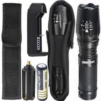 Koly 5000 lúmenes G700 LED linterna zoom X800 Militar Lumitact cargador de batería de la antorcha