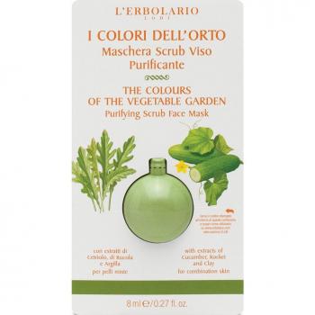 L'Erbolario Colores del Huerto Mascarilla Exfoliante Purif 8ml