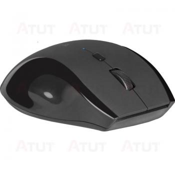 Ratón Óptico Inalámbrico Defender Accura MM-295, 1600 DPI, 2.4 GHz, 6 Botones, Negro