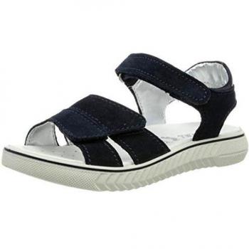 Lurchi Girls Fiori Ankle Strap Sandals, Blue