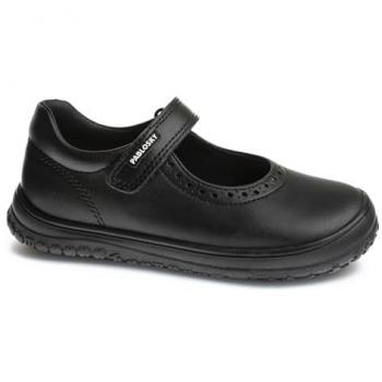 Zapatos Merceditas Niña Pabloksy 352115 Negros - Cómodos, Resistentes y con Cierre Adherente