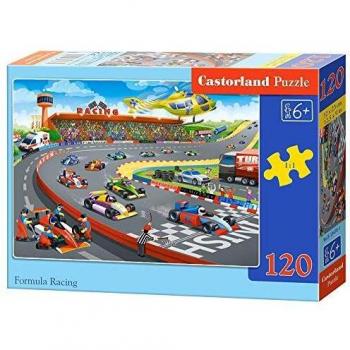 Castorland Formula Racing 120-Piece Puzzle for Speed Enthusiasts
