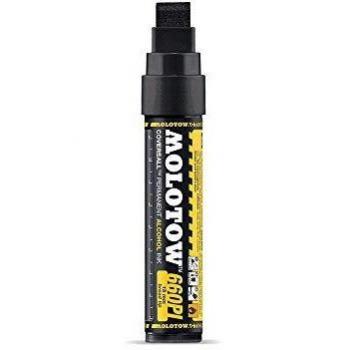 Rotulador Permanente Molotow MASTERPIECE CoversAll 660PI, Punta de 15 mm, Resistente y Recargable