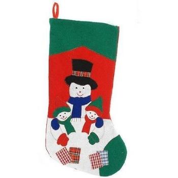 555R945 - Calcetin Navideño De Fieltro Dif M