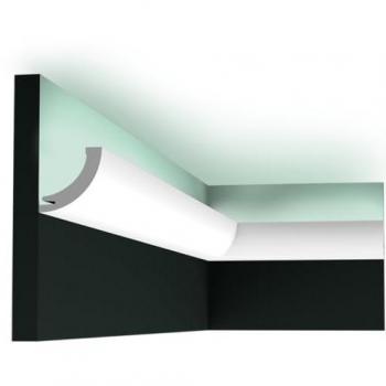 Paquete de 4 metros de perfil luminoso circular para iluminación indirecta C362 ORAC