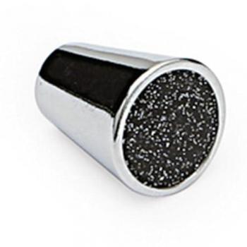 Pomo de Zamak/Resina Sinatra D17 1A Cromo Negro
