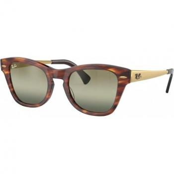 Ray-Ban RB0707SM 954/G4 Unisex Square Havana Sunglasses