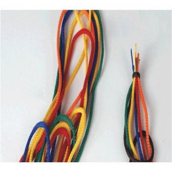 Cordones trenzados algodon 72 cm Col. Surt. P/25