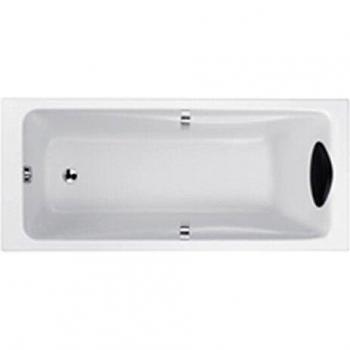 Bañera Recta Jacob Delafon Odeon Up 160x75 cm Blanca con Cojín y Asas
