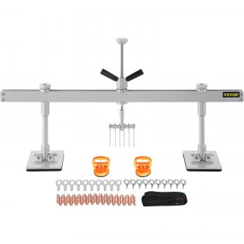 Vevor 85CM Paintless Dent Repair Pulling Lever Kit with Suction Cups and 6 Hook Attachments