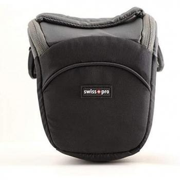 Swiss+Pro SWI405000 - Bolso pistolera con asa Eiger, Color Negro