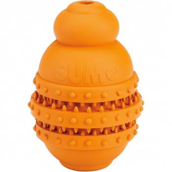 Beeztees Sumo Dental Juguete para Perros - Tamaño S: 6 x 8,5 cm (Diám x Al)