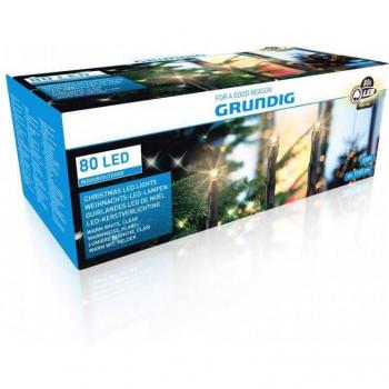 Guirnalda 80 Luces Led Cálida Grundig 230V 5 Metros
