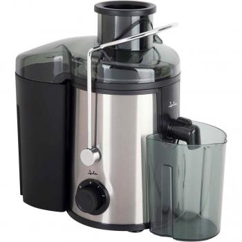 Licuadora Jata JELI1580 Inoxidable 400W Boca Ancha 7cm Extracción Lenta Sistema Antigoteo