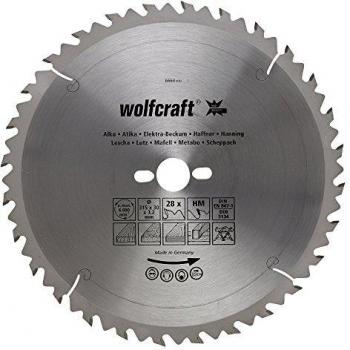 Disco para sierras circulares de mesa CT 28 dientes 315 mm Wolfcraft 6664000