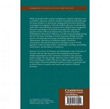 Enfermedades de la Voluntad: Alcohol y los Dilemas de la Libertad (Estudios de Cambridge en Derecho y Sociedad) - Tapa Dura