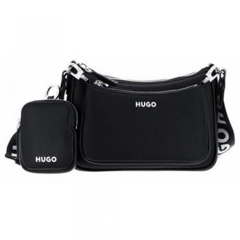 HUGO Bel Multi Crossbody Bag with Removable Mini Bags - Black - Women's Size 1