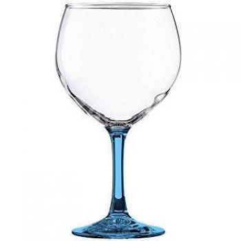 Vintia - Pack 6 copas pie azul cubata Grandezza 62 cl