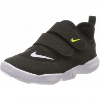 Nike Free RN 5.0 (TDV), Zapatillas de Running Unisex niños, Black/White/Anthracite/Volt