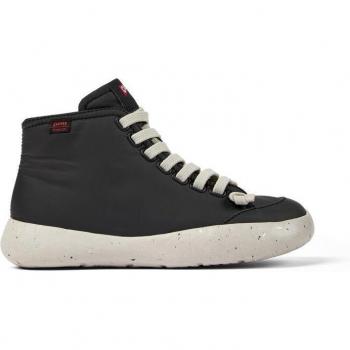 CAMPER Peu Stadium Women's Sneakers - Black, Size 36, Cotton/Smooth Leather