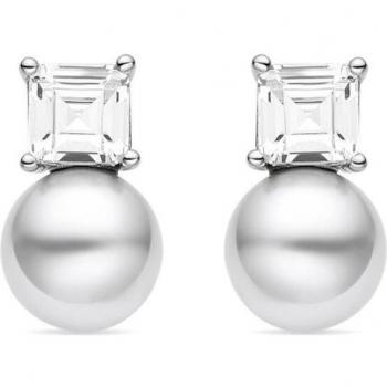 Pendientes Rador Atelier de Plata de Ley 925 con Circonita Brillante bañados en rodio