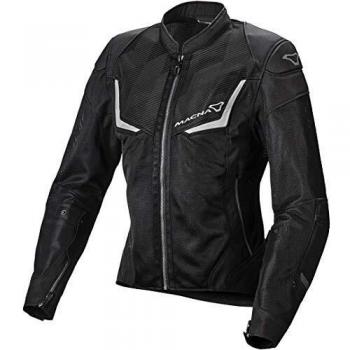 Chaqueta textil de moto Macna Orcano para mujer - Negro - Talla M