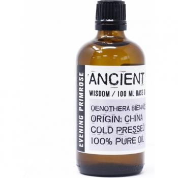 Aceite Base de Onagra 100% Puro y Natural, 100ml - Reduce Cicatrices, Antiinflamatorio, Extracción en Frío
