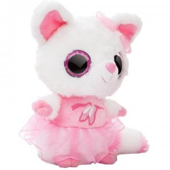 Aurora Mundial-felpa Pammee  Pretty Ballerina Bear, rosa / blanco)