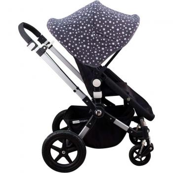 Capota para Silla Bugaboo Cameleon 2 y 3 Jyoko Winter Sky - Capota compatible, diseño moderno, fácil de instalar, protección UV, resistente al agua