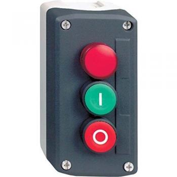 Botón Pulsador Roscado IP66/IP67 con Retorno por Resorte 10A - Estación de Control para Entornos Exigentes Harmony XALD