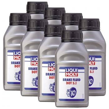 8 x Liqui Moly 3092 líquido de frenos DOT 5.1 de Brake Fluid 250 ml